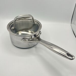 Stainless Steel Pampered Chef 1.5 qt. (1.4-L) Sauce Pan & Lid